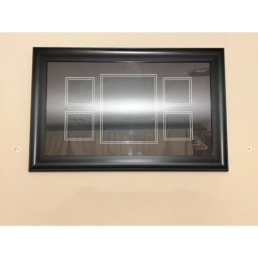 Photo frame for multiple pictures 18x28 black